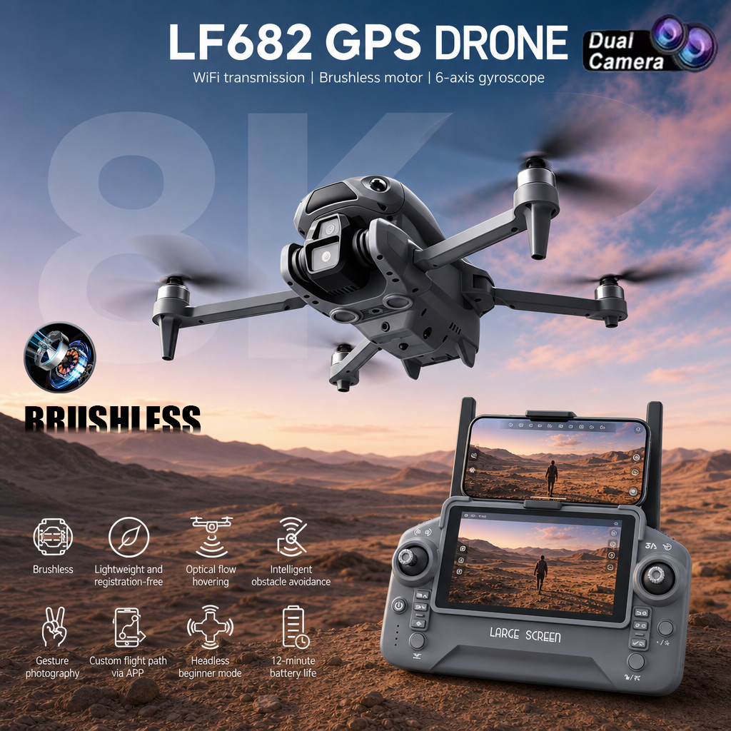 Interior Design Game - New LF682 Drone 8K Dual Camera