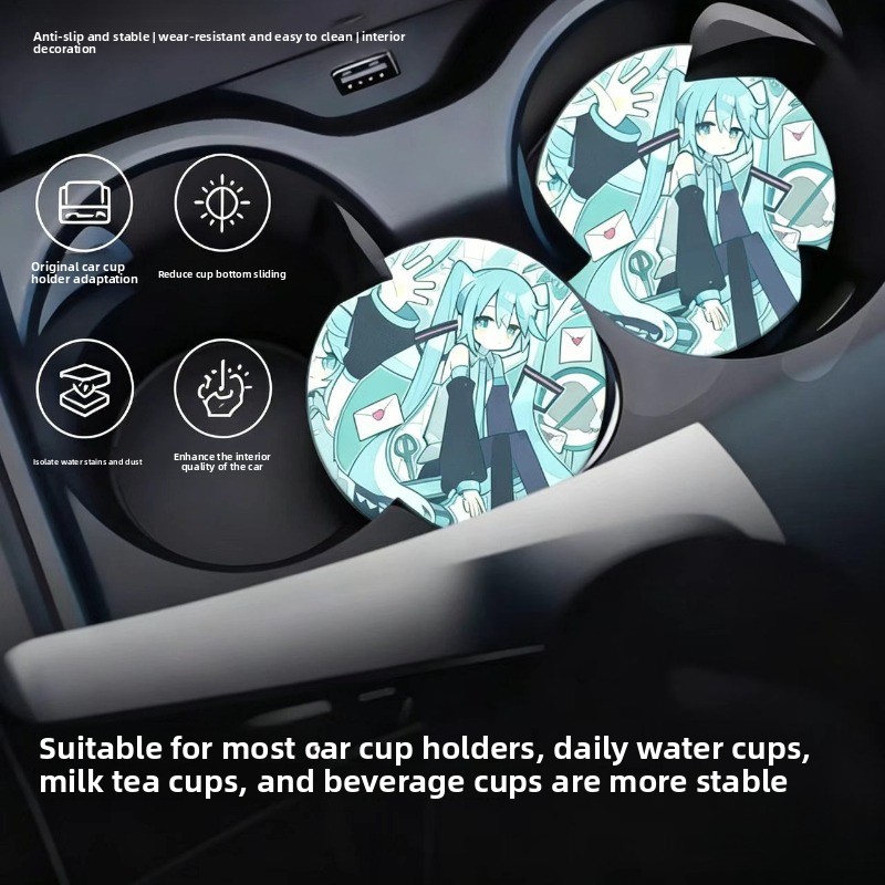 Hatsune Miku Car mounted Water - огляд і ціна Interior Design With Ai