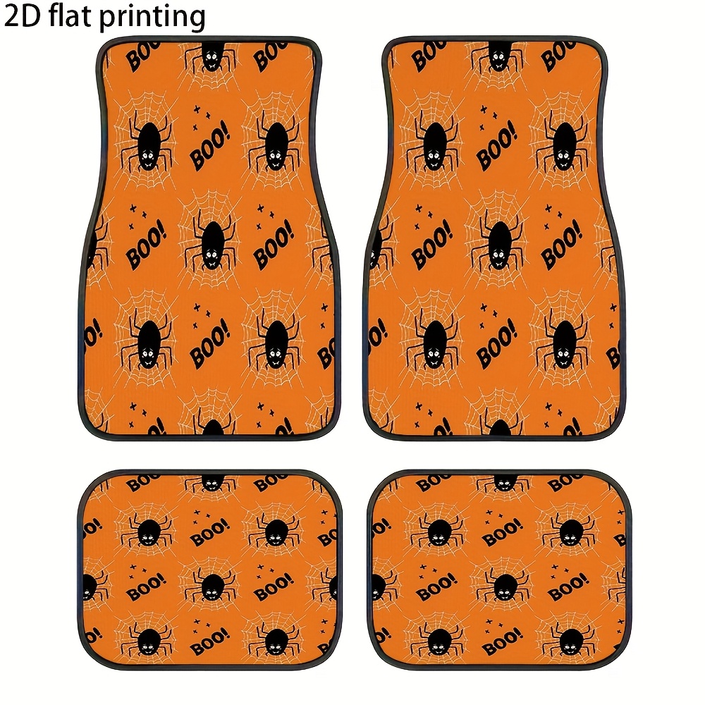 4pcs Car Floor Mats, Halloween - огляд і ціна Interior Design Web Free