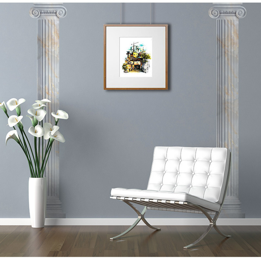 Classic 3D Roman Column Wall D - огляд і ціна Interior Design With Wallpaper