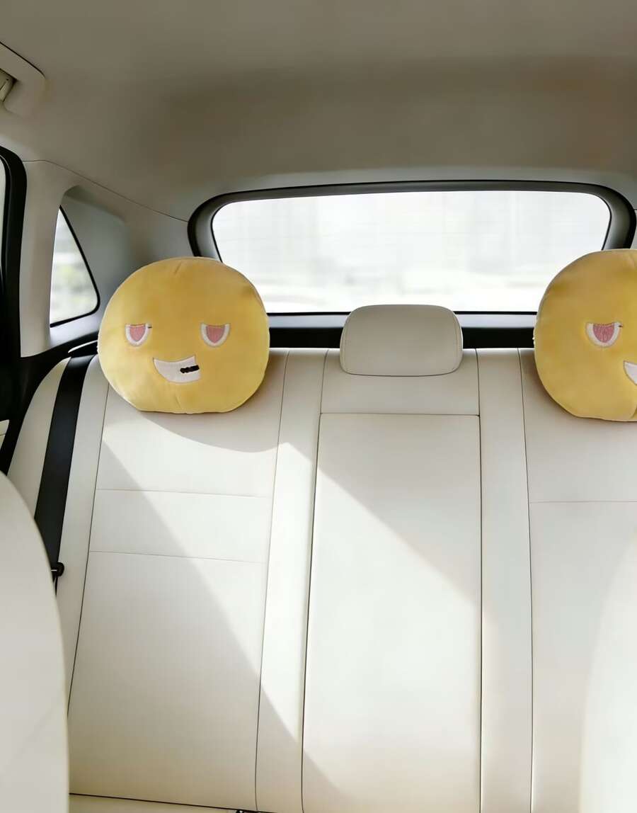 1pcs Stylish Car Headrest Pads - огляд і ціна Interior Design Emoji