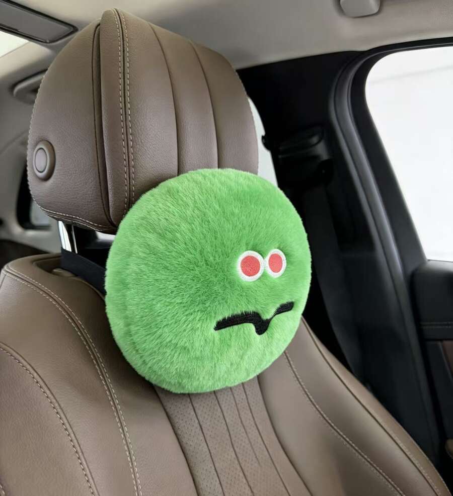 1pcs Stylish Car Headrest Pads - огляд і ціна Interior Design Emoji