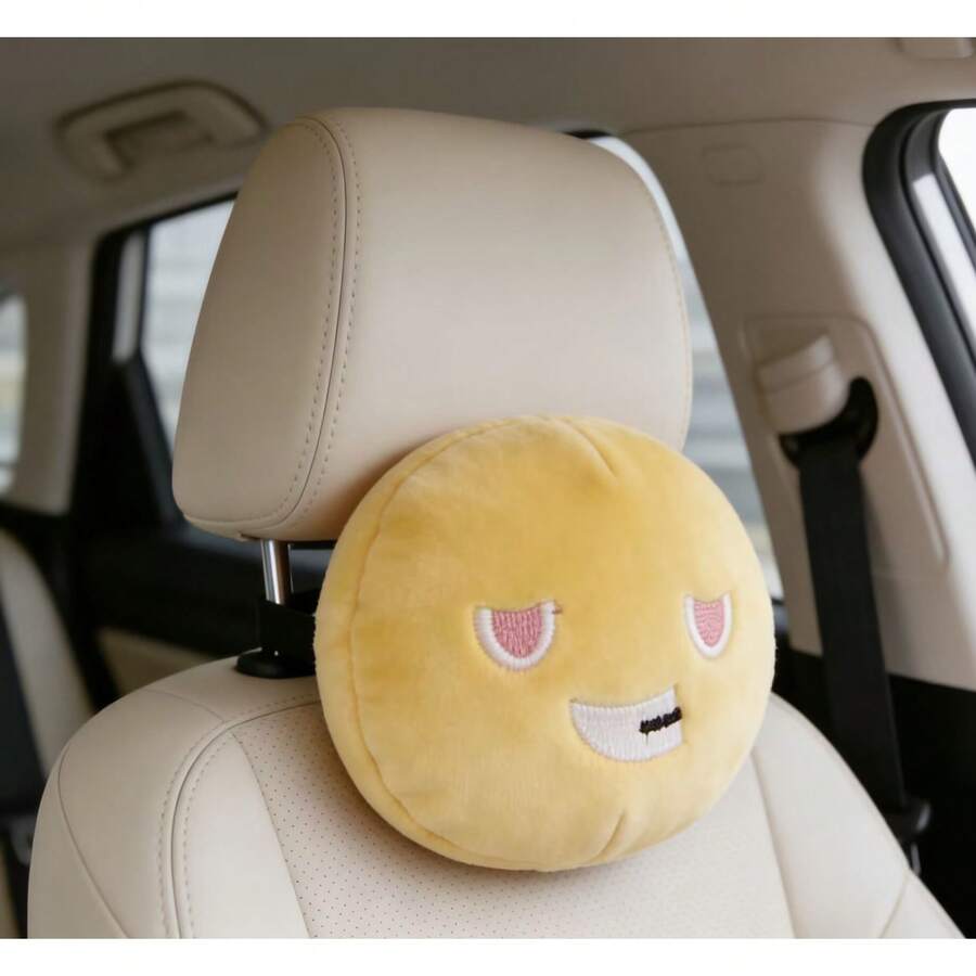 1pcs Stylish Car Headrest Pads - огляд і ціна Interior Design Emoji