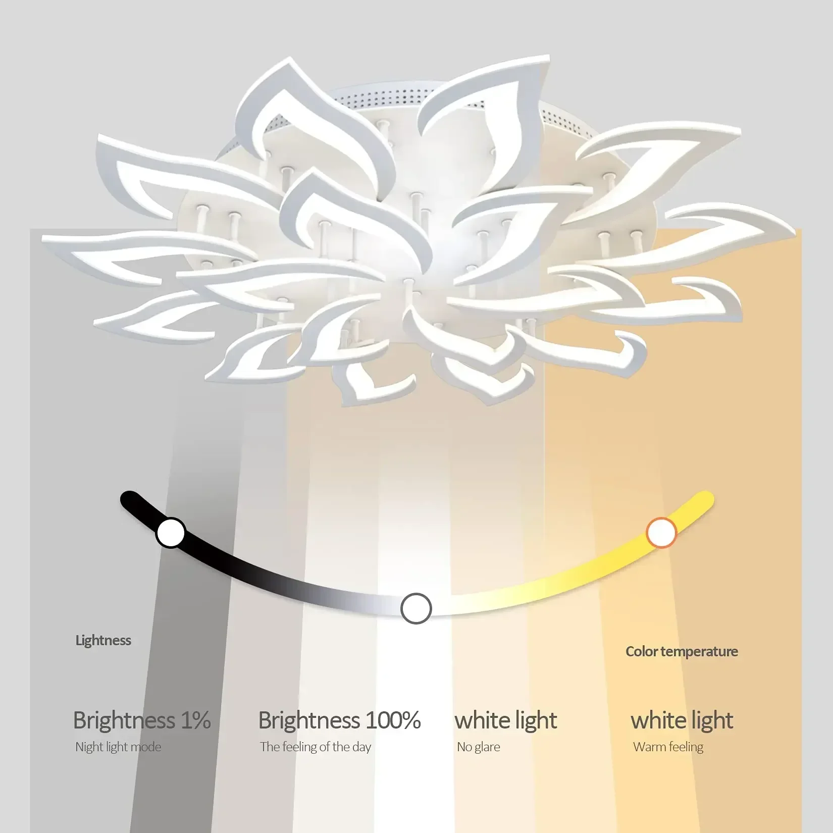 Designer LED Petal Chandelier  - огляд і ціна Interior Design Ideas