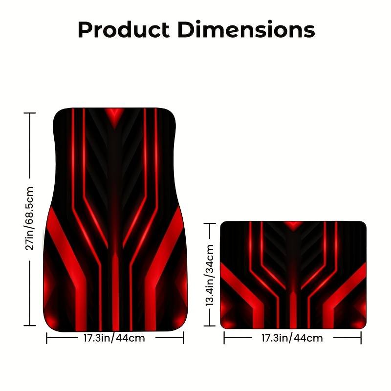 Car Floor Mats 4pcs, Material, - огляд і ціна Interior Design Visualizer
