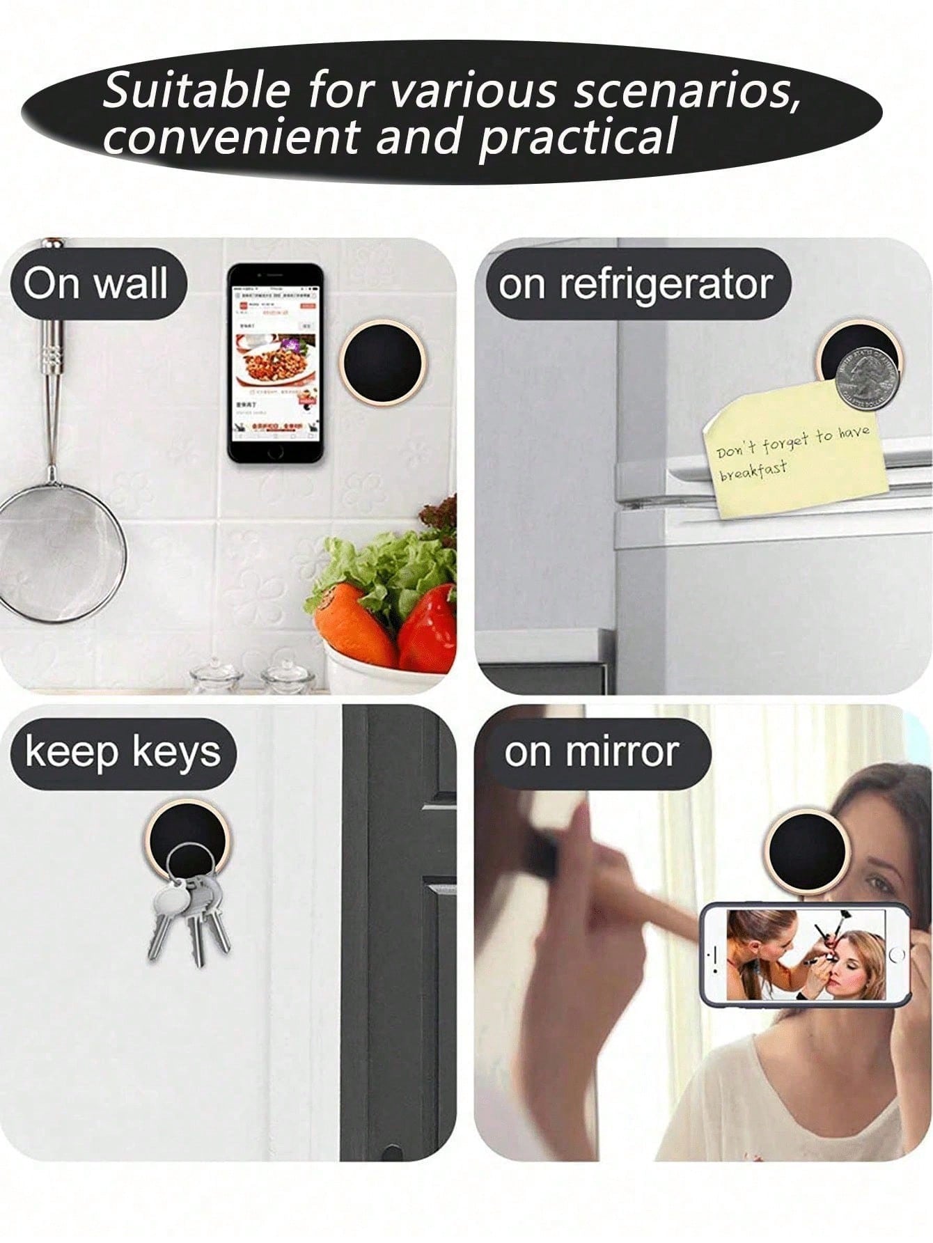 1/2 Round Magnetic Car Phone H - огляд і ціна Interior Design Visualizer