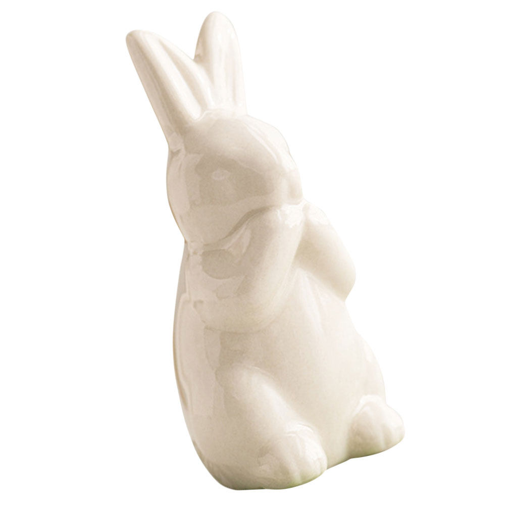 White Ceramic Bunny Decoration - огляд і ціна Interior Design Ideas