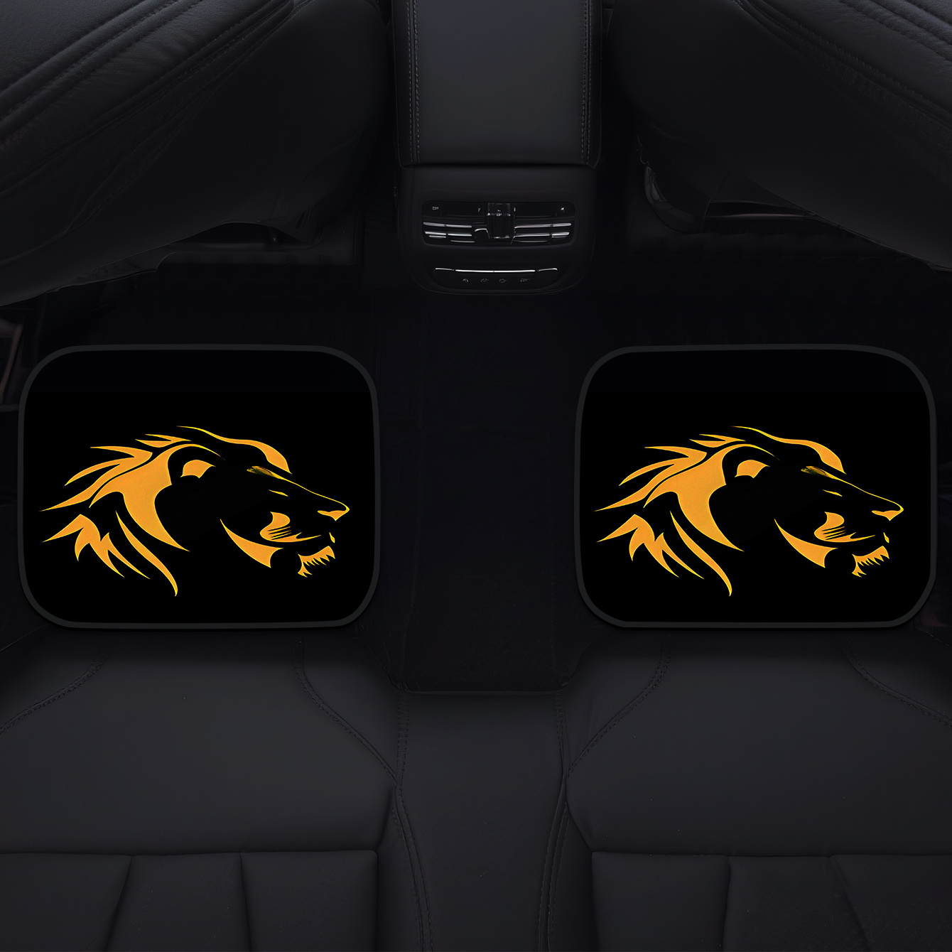 4pcs Auto Floor Mats With Lion - огляд і ціна Interior Design Visualizer