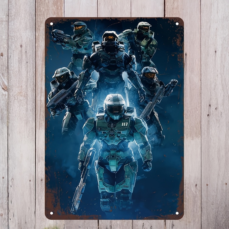 Halo-Inspired Metal Wall Art S - огляд і ціна Interior Design Game
