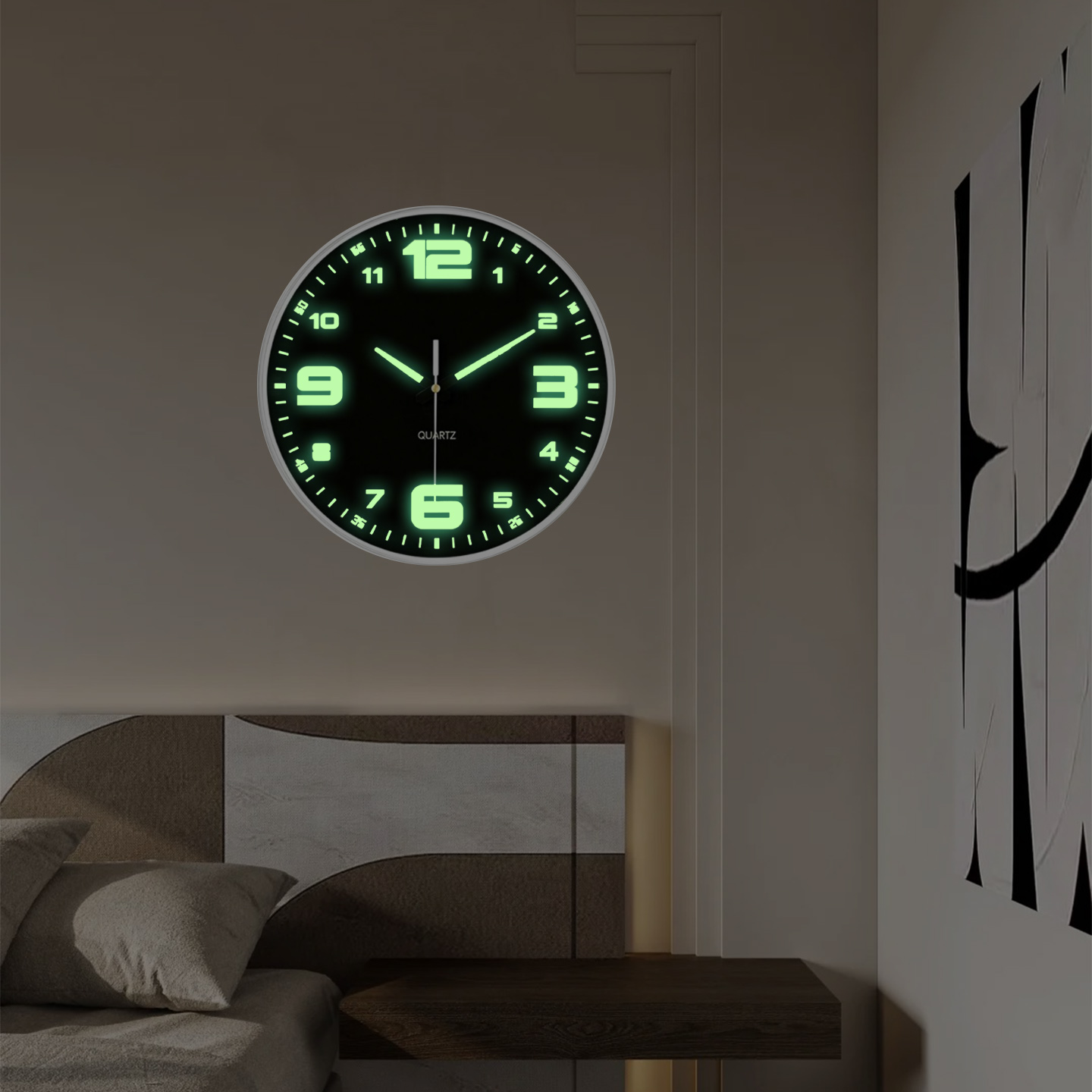 2026 New Night Glow Wall Clock - огляд і ціна Interior Design Ideas