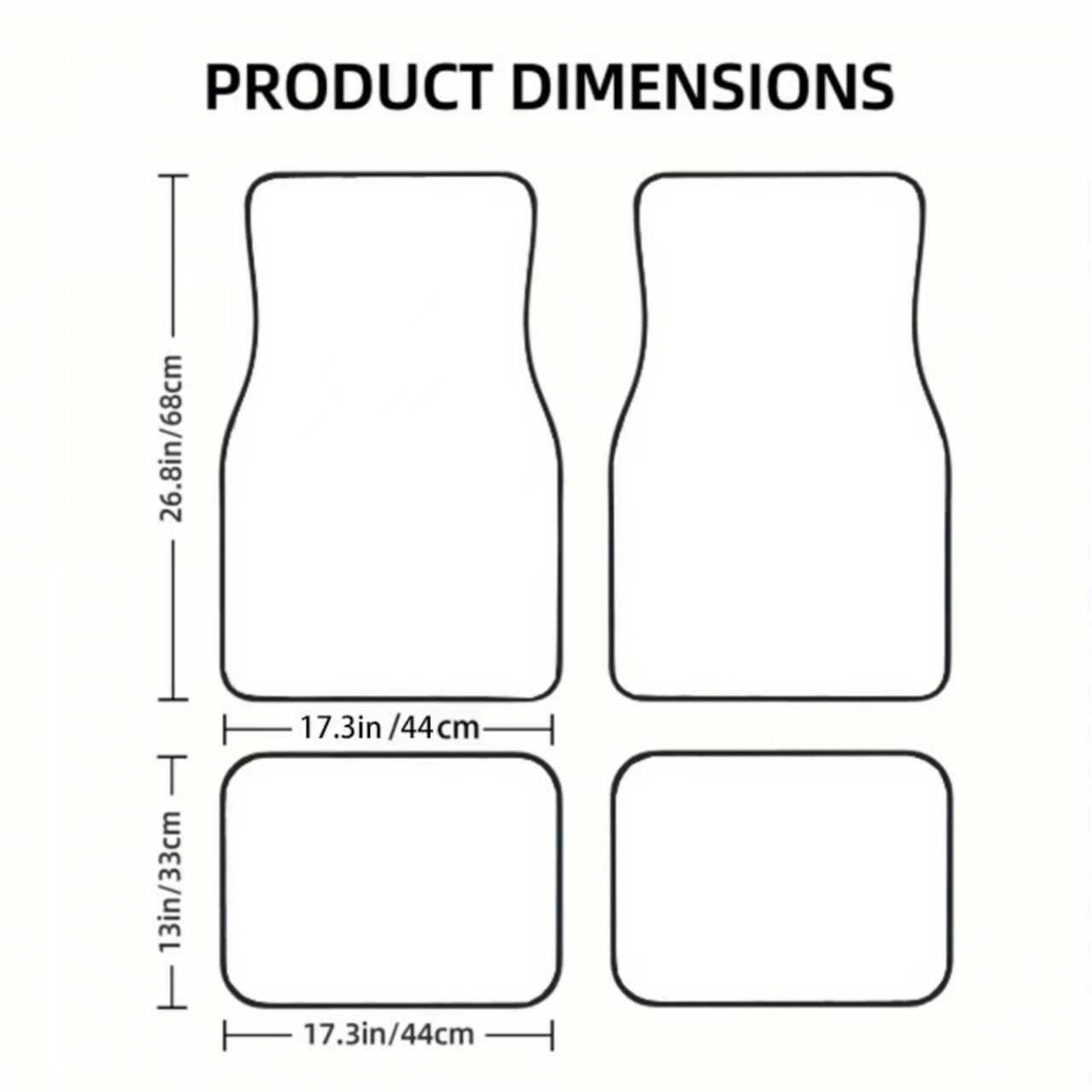 4pcs Monochrome Union Jack Fla - огляд і ціна Interior Design Monochrome
