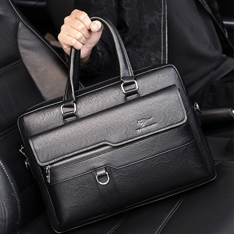 Men'S Briefcase PU Leather Por - огляд і ціна Interior Design Portfolio