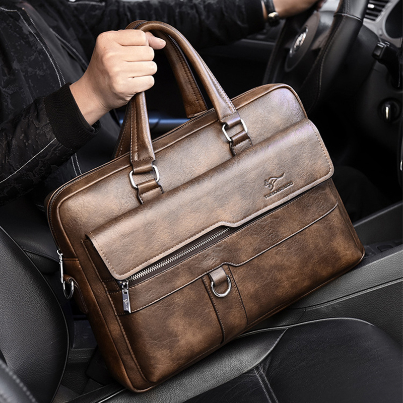 Men'S Briefcase PU Leather Por - огляд і ціна Interior Design Portfolio