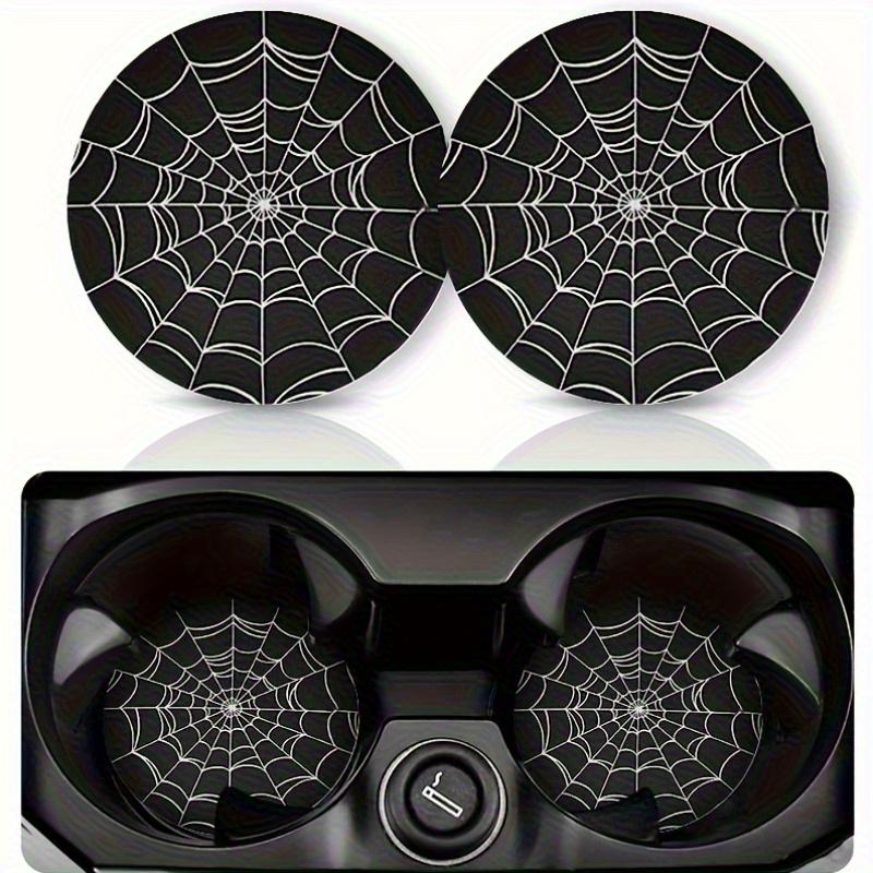 2pcs Spider Web Design Car Cup - огляд і ціна Interior Design Web Free