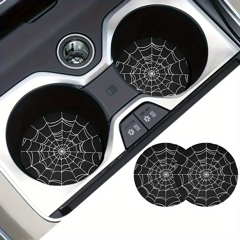 2pcs Spider Web Design Car Cup - огляд і ціна Interior Design Web Free