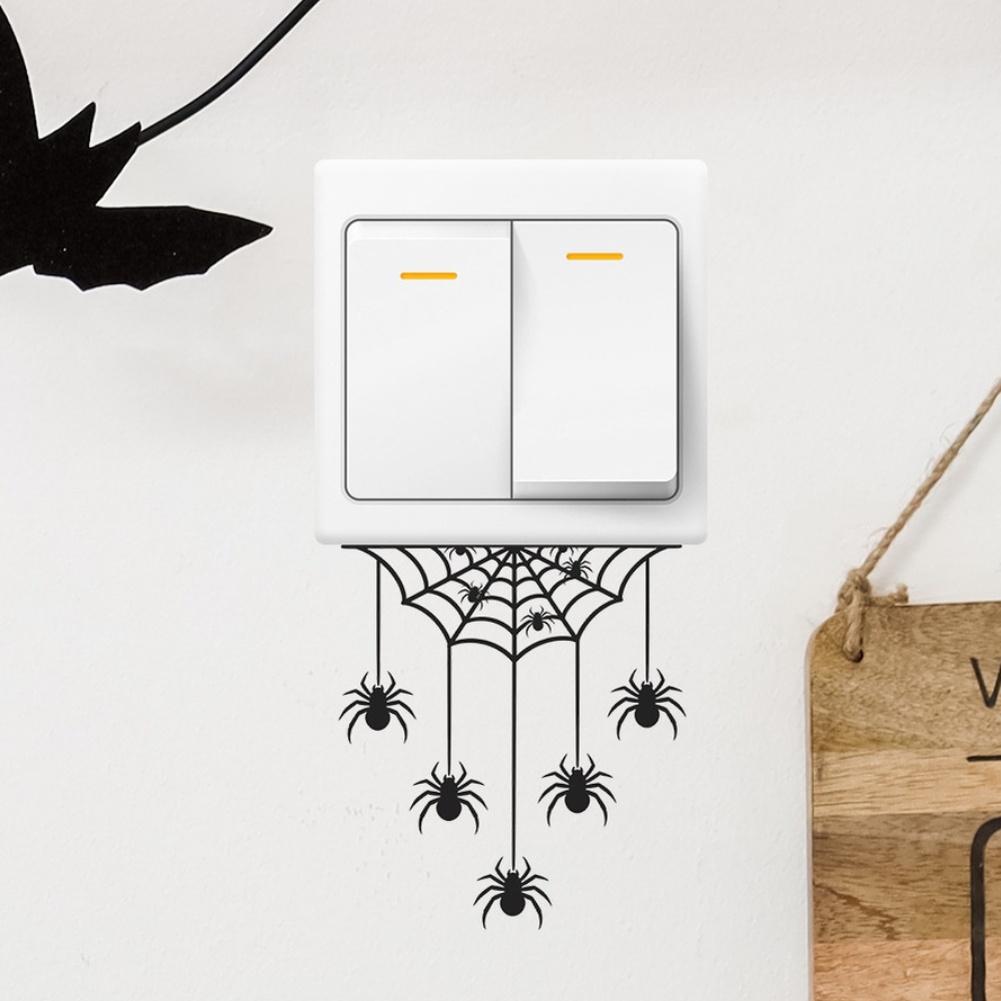Halloween Web Wall Decal for L - огляд і ціна Interior Design Web Free