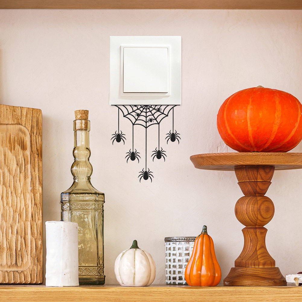 Halloween Web Wall Decal for L - огляд і ціна Interior Design Web Free