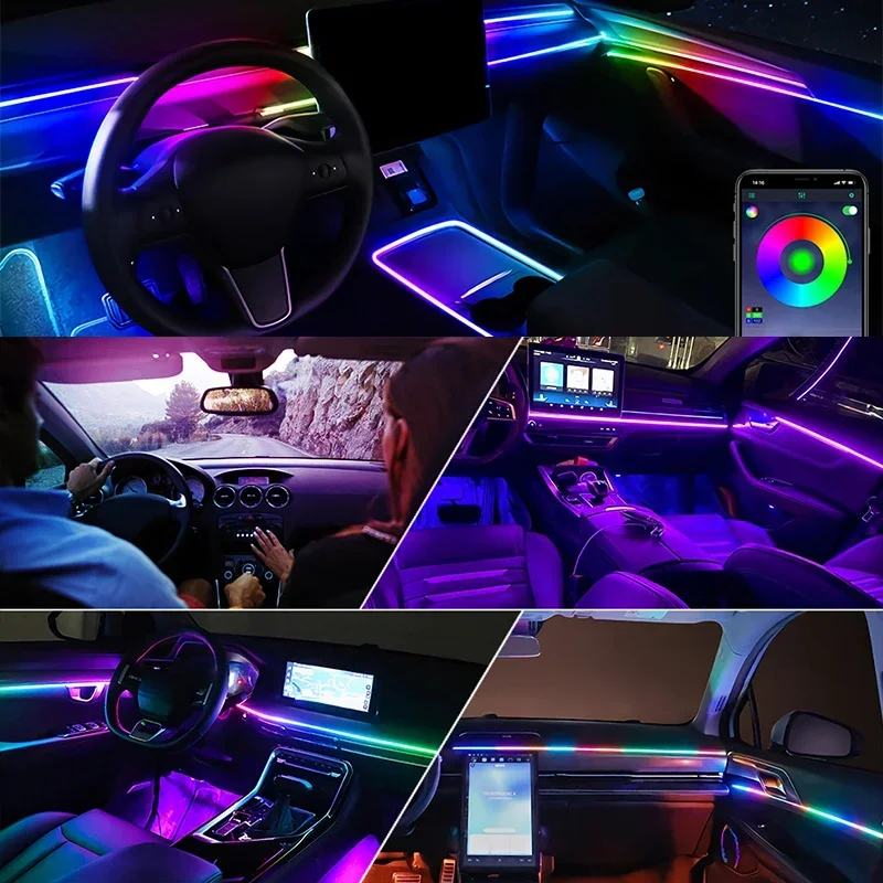 6 in 1 Exclusive Car LED Inter - огляд і ціна Interior Design Visualizer