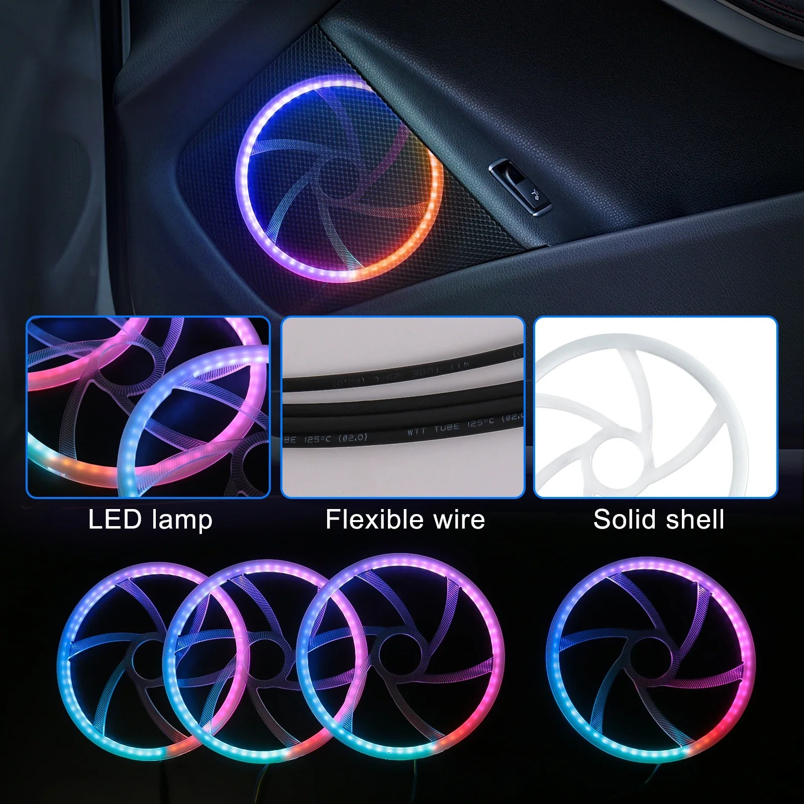 6 in 1 Exclusive Car LED Inter - огляд і ціна Interior Design Visualizer