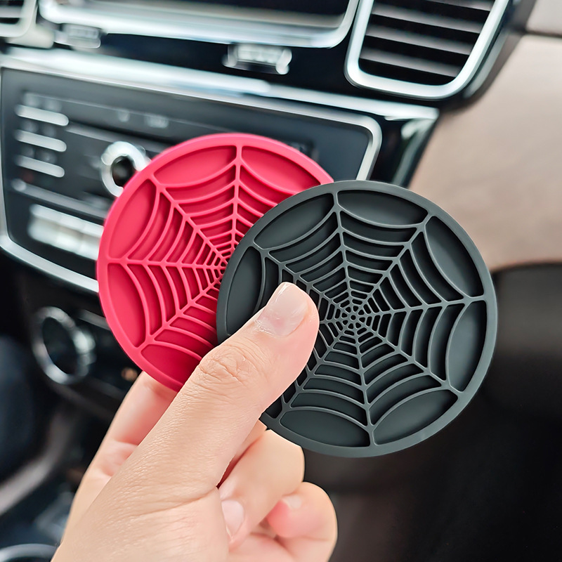 4pcs Spider Web Design Car Cup - огляд і ціна Interior Design Web Free