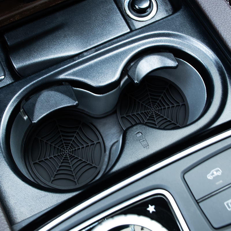 4pcs Spider Web Design Car Cup - огляд і ціна Interior Design Web Free