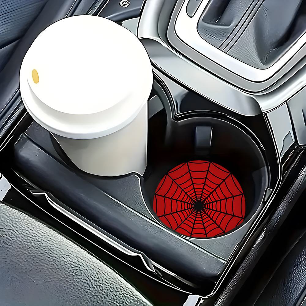 4pcs Spider Web Design Car Cup - огляд і ціна Interior Design Web Free