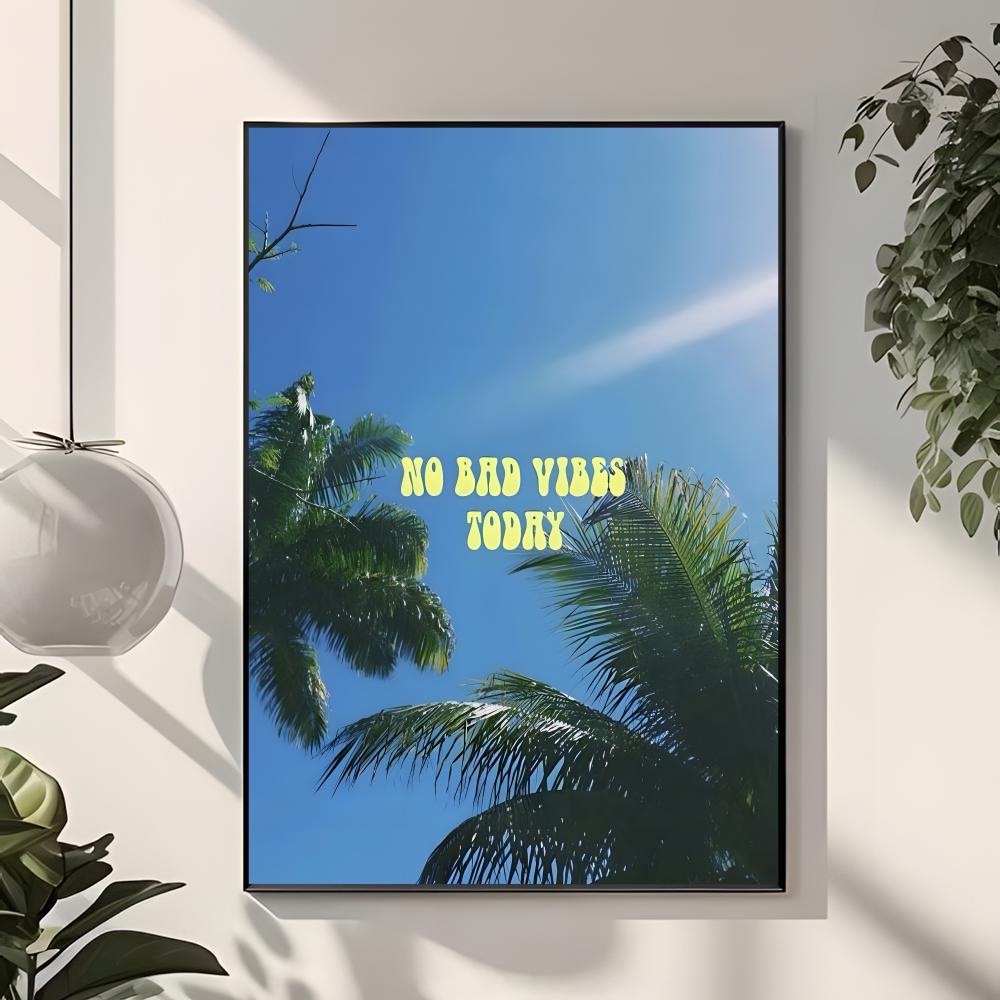 life slogan N-No Bad Days Post - огляд і ціна Interior Design With Wallpaper